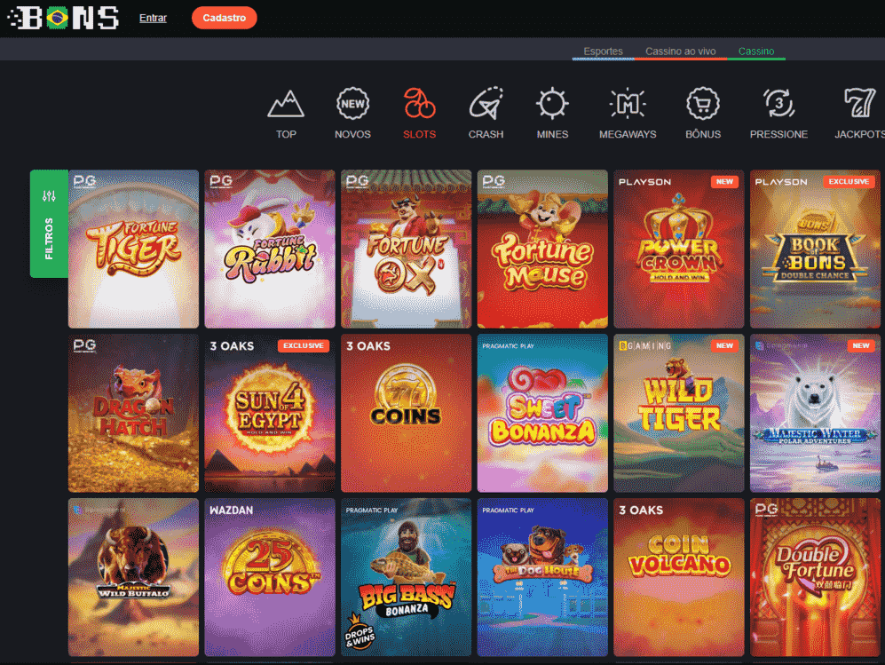 link de porcentagem dos slots pg