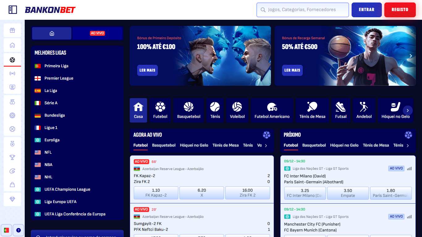 open betting odds